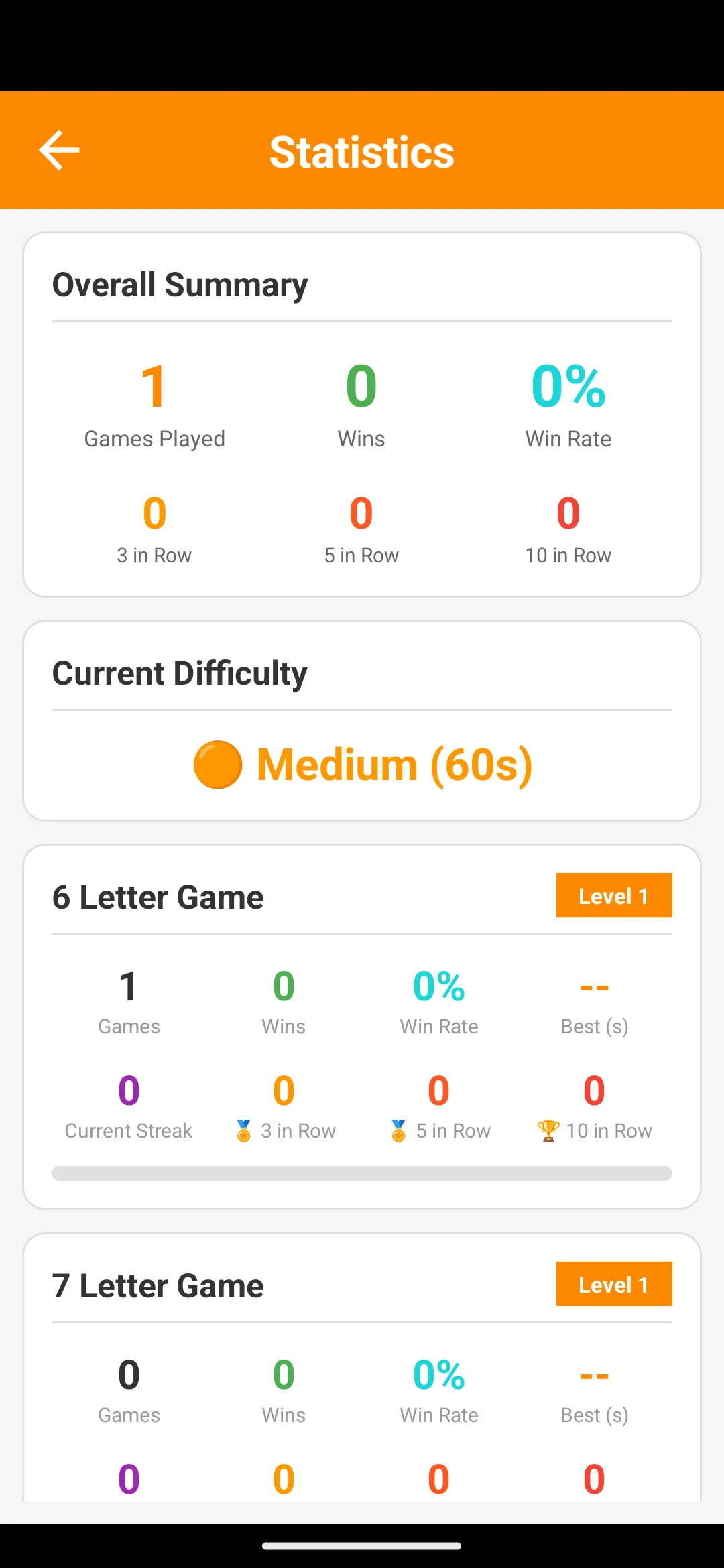 Conundrum: word puzzles screenshot