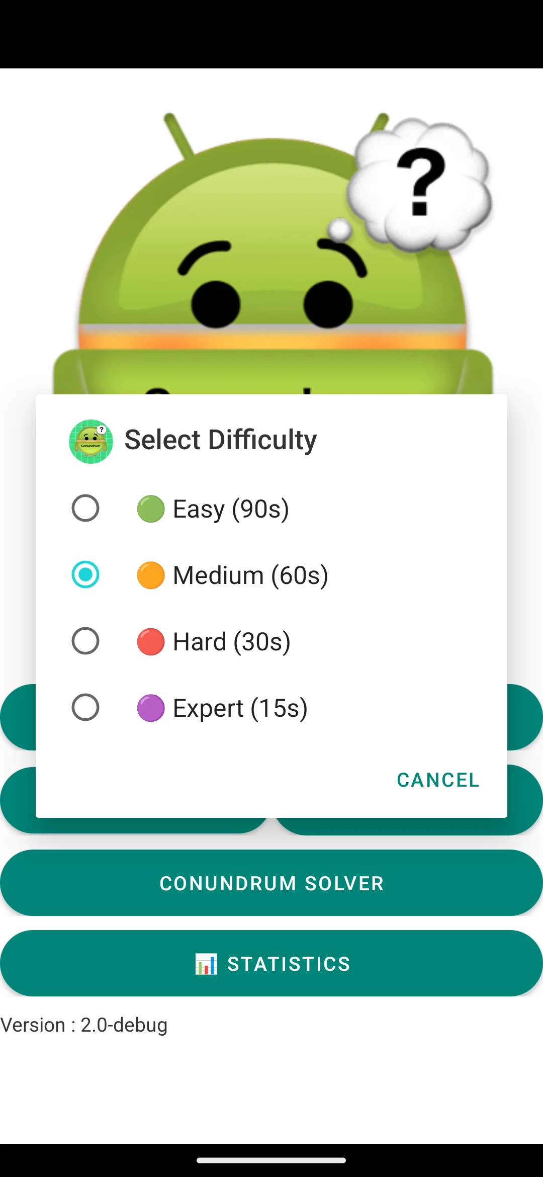 Conundrum: word puzzles screenshot